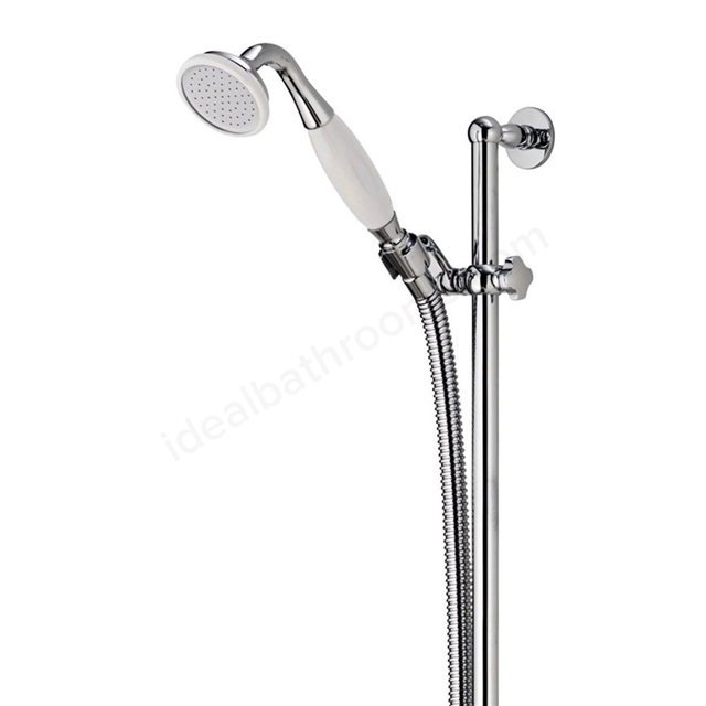 Aqualisa AQUATIQUE Shower Kit; Adjustable Height; for Concealed Valve; Chrome