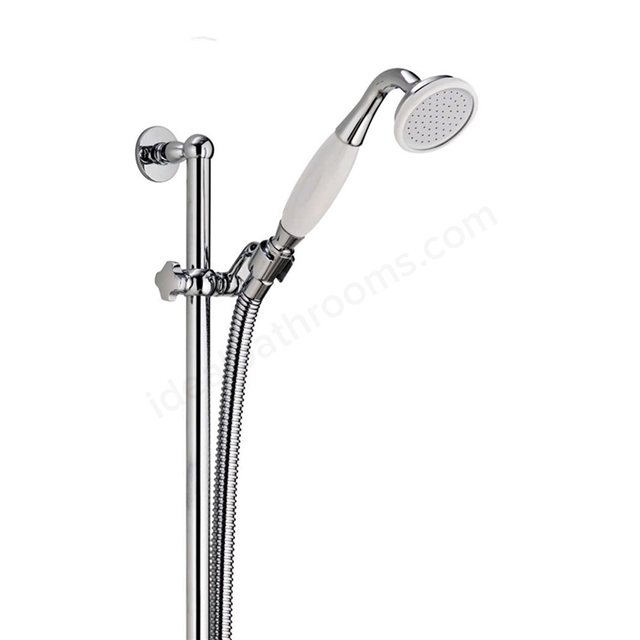 Aqualisa AQUATIQUE Shower Kit; Adjustable Height; for Exposed Valve; Chrome