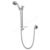 Aqualisa TURBOSTREAM Shower Kit; Adjustable Height; 3 Power function Shower Head; Chrome