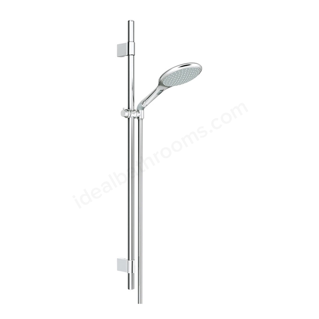 Grohe RAINSHOWER SOLO 150 Shower Rail Set; 2 Spray Handset; Chrome