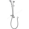 Ideal Standard IDEALRAIN S1 Shower Kit - Single Function Handspray Rail Hose & Soap Dish; Chrome