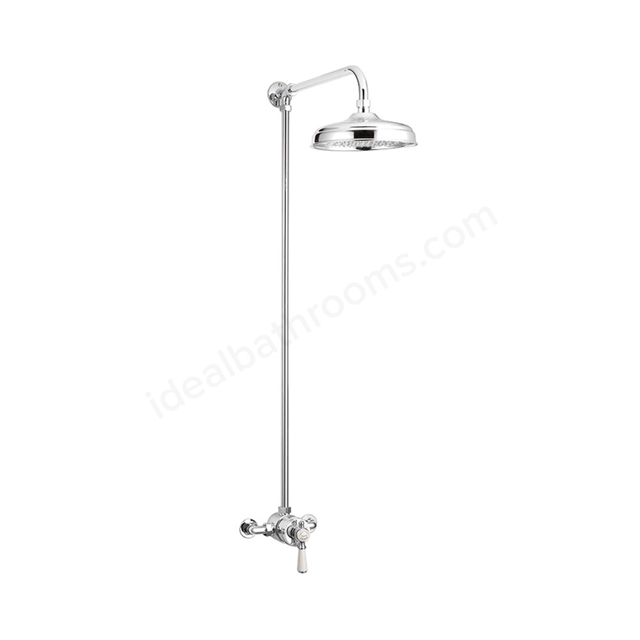 Mira REALM Complete Mixer Shower; Exposed Valve; Fixed Head; Chrome