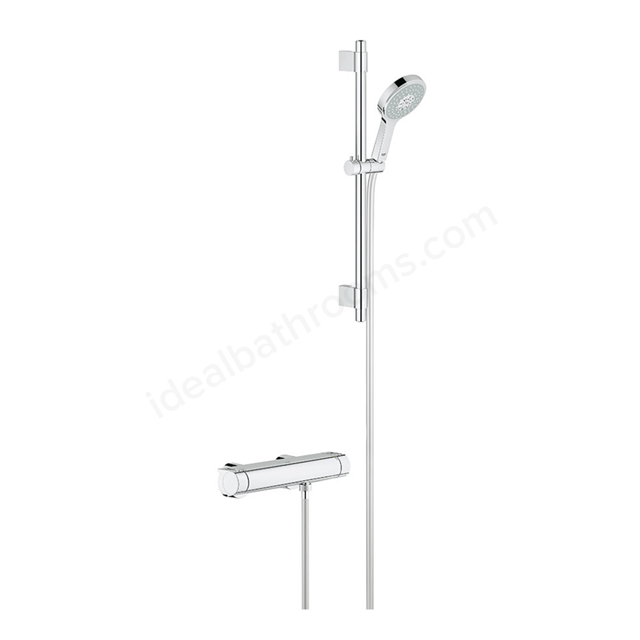 Grohe GROHTHERM 2000 Thermostatic Shower Mixer 1/2 Inch; Chrome