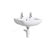 Armitage Shanks Portman 21 400mm Washbasin 2 Tap Holes