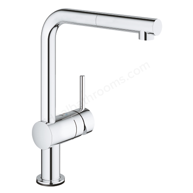 Grohe MINTA TOUCH Electronic Single Lever Sink Mixer Tap; 1/2 Inch; Swivel Spout; Chrome