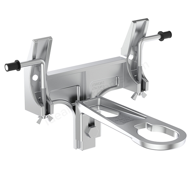 Armitage Shanks PORTMAN 21 Concealed bracket with clamps and centre waste Support for Portman 21 400mm Basins; No Finish