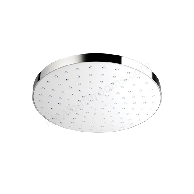 Mira BEAT Overhead Fixed Shower Head; 200mm Diameter; White